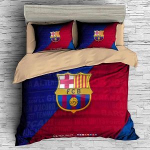 Fc Barcelona 4 Duvet Cover and Pillowcase Set Bedding Set