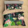 Flamingo 2 Duvet Cover and Pillowcase Set Bedding Set