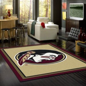 Florida State Seminoles Ncaa Division Soccer Carpet Living Room Rugs2