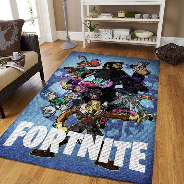 Fortnite Game Living Room Rug Carpet