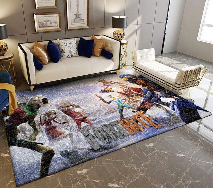 Fortnite Game Living Room Rugs Carpet