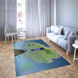 Fortnite Game Modern Carpet Living Room Rugs 30