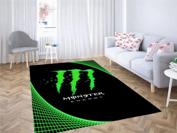 Fox racing monster energy carpet living room rugs