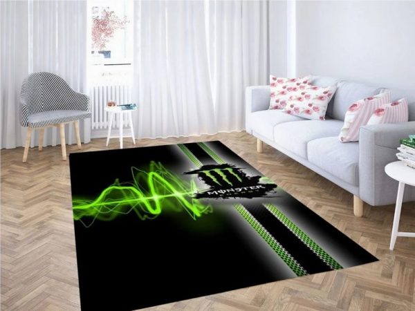 Fox racing monster energy wallpaper carpet living room rugs
