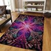 Fractal Art Carpet Living Room Rugs 3