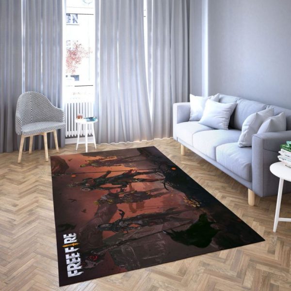 Free Fire game favorite Carpet Living Room Rugs 11