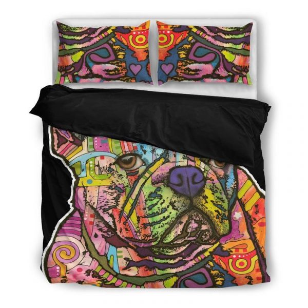 French Bulldog 2 Duvet Cover and Pillowcase Set Bedding Set 816