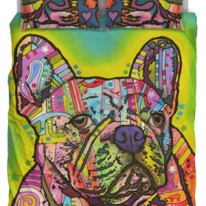 French Bulldog 3 Duvet Cover and Pillowcase Set Bedding Set