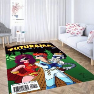 Futurama new justice team carpet rugs