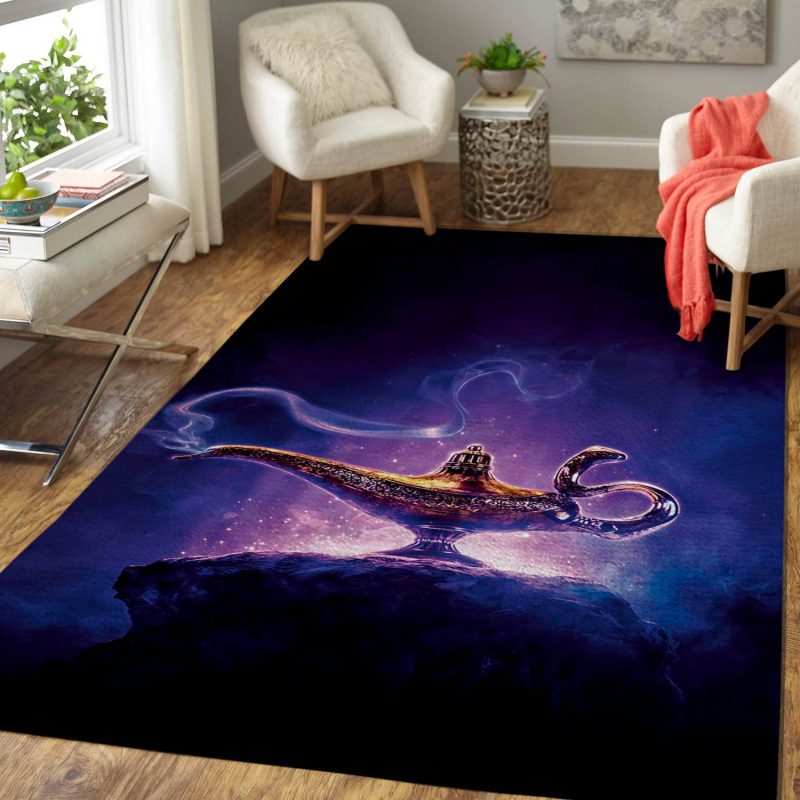 Genie Aladdin Movie Carpet Living Room Rugs