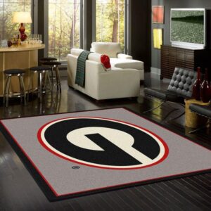 Georgia Nfl Carpet Living Room Rugs 1