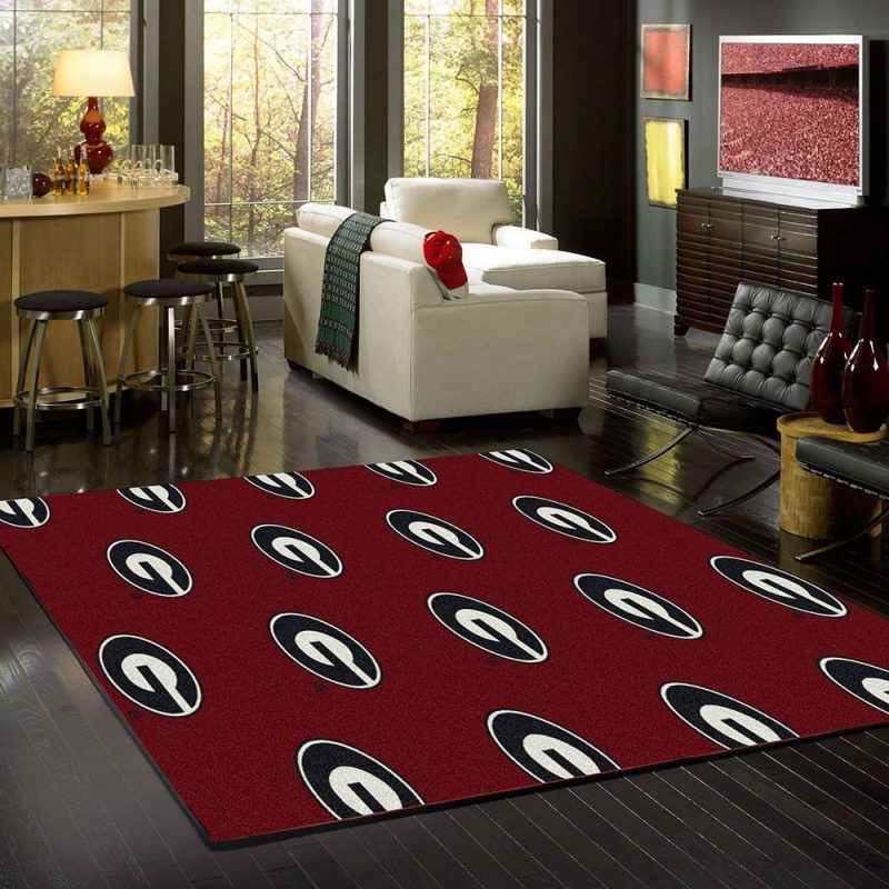 Georgia Nfl Carpet Living Room Rugs 2
