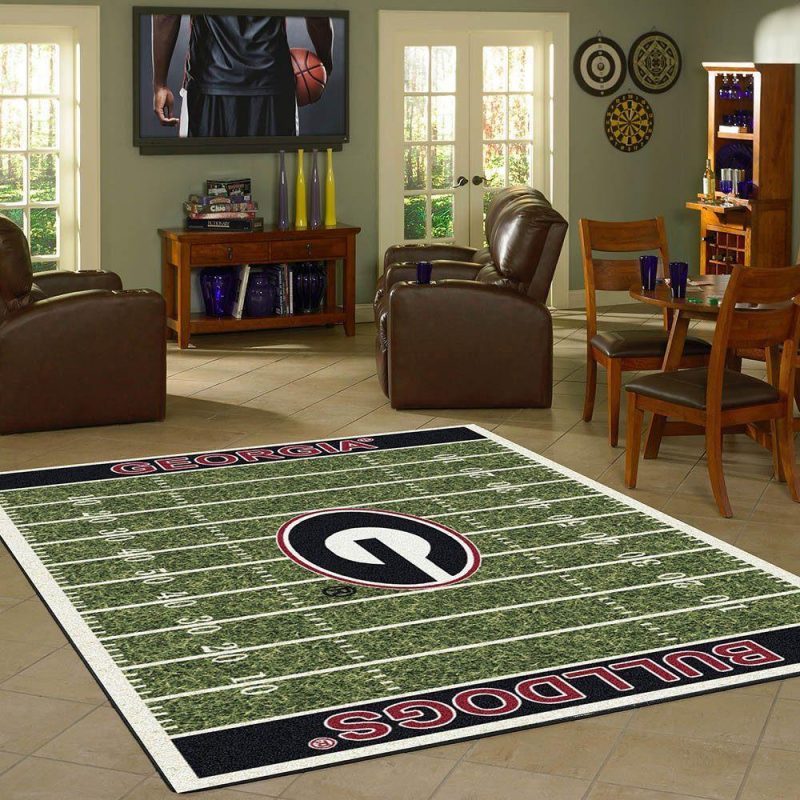 Georgia Nfl Carpet Living Room Rugs