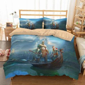 God Of War Duvet Cover and Pillowcase Set Bedding Set