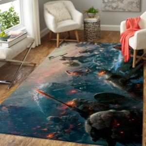 God Of War Game Living Room Rug Carpet