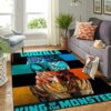 Godzilla area rug christmas rugs living room carpet
