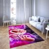 Goku black of Dragon ball super Favorite cartoon movie Carpet Living Room Rugs 1