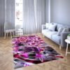 Goku black of Dragon ball super Favorite cartoon movie Carpet Living Room Rugs 2