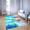 Goku black of Dragon ball super Favorite cartoon movie Carpet Living Room Rugs 27