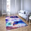 Goku black of Dragon ball super Favorite cartoon movie Carpet Living Room Rugs 3