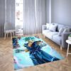 Goku black of Dragon ball super Favorite cartoon movie Carpet Living Room Rugs 30