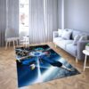 Goku black of Dragon ball super Favorite cartoon movie Carpet Living Room Rugs 31
