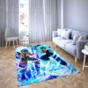 Goku black of Dragon ball super Favorite cartoon movie Carpet Living Room Rugs 35