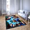 Goku black of Dragon ball super Favorite cartoon movie Carpet Living Room Rugs 36