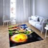 Goku black of Dragon ball super Favorite cartoon movie Carpet Living Room Rugs 39