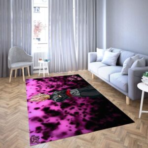 Goku black of Dragon ball super Favorite cartoon movie Carpet Living Room Rugs 4