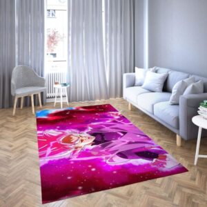 Goku black of Dragon ball super Favorite cartoon movie Carpet Living Room Rugs 47