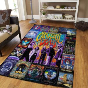 Grateful Dead Banda Living Room Rugs Carpet 3