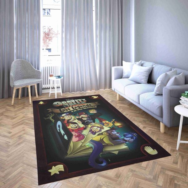 Gravity falls Living Room Rug Carpet 22