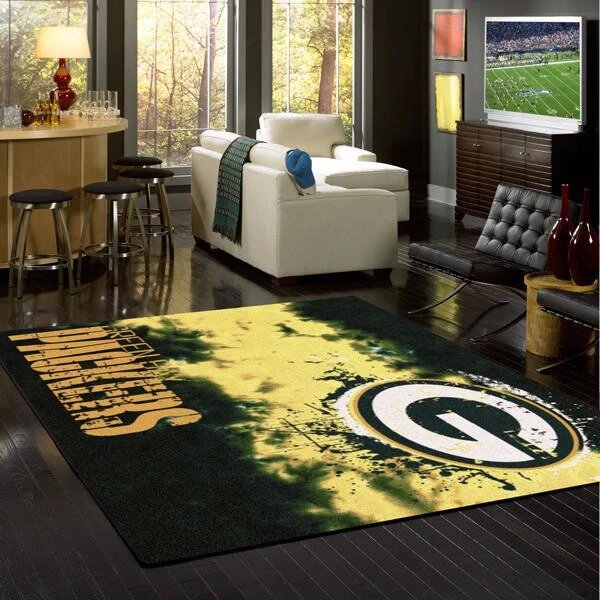 Green Bay Packers Carpet Living Room Rugs 3