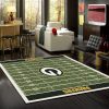 Green Bay Packers Nfl Carpet Living Room Rugs