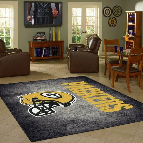 Green Bay Packers Nfl Carpet Living Room Rugs 3