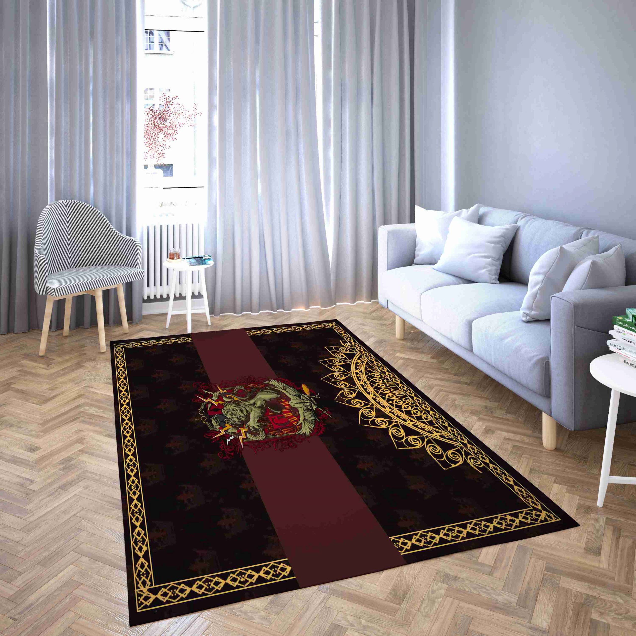 Gryffindor Harry Potter Living Room Rug Carpet