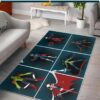 Guardians of the galaxy marvel movies carpet living room rugs