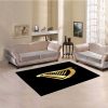 Guinness Logo Black Living Room Rug Carpet