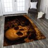 Halloween Skull Carpet Living Room Rugs