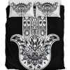 Hamsa Hand Duvet Cover and Pillowcase Set Bedding Set