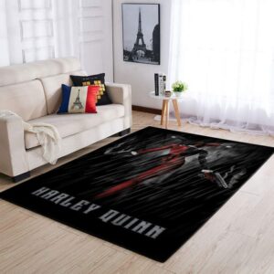 Harley Quinn Living Room Rug Carpet