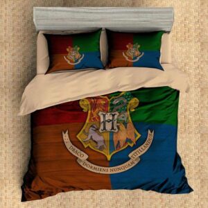 Harry Potter Duvet Cover and Pillowcase Set Bedding Set 458