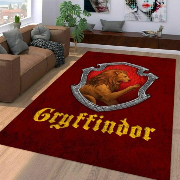 Harry Potter Gryffindor Living Room Rug Carpet