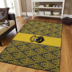 Harry potter hufflepuff rug living room capet
