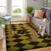 Harry potter hufflepuff rugs living room capet