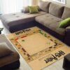 Harry potter monopoly board carpet living room rugs