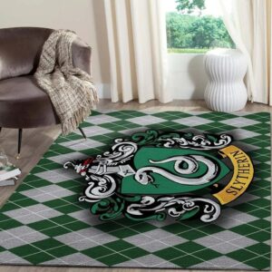 Harry potter slytherin rugs living room capet 3