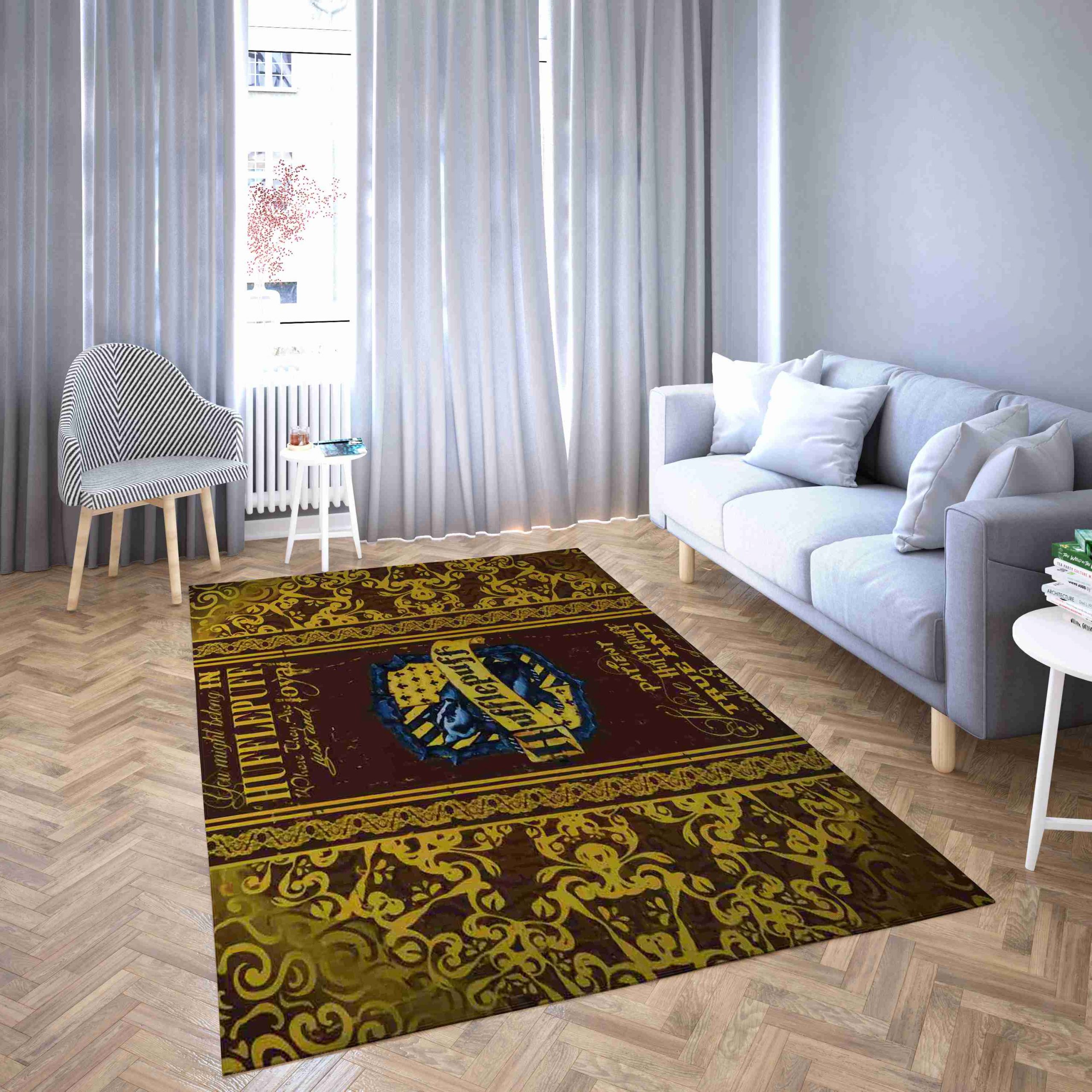 Helga Hufflepuff Living Room Rug Carpet
