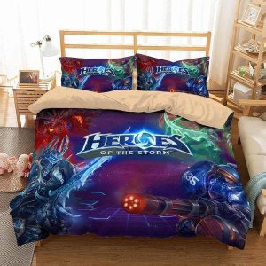 Heroes Of The Storm 1 Duvet Cover and Pillowcase Set Bedding Set